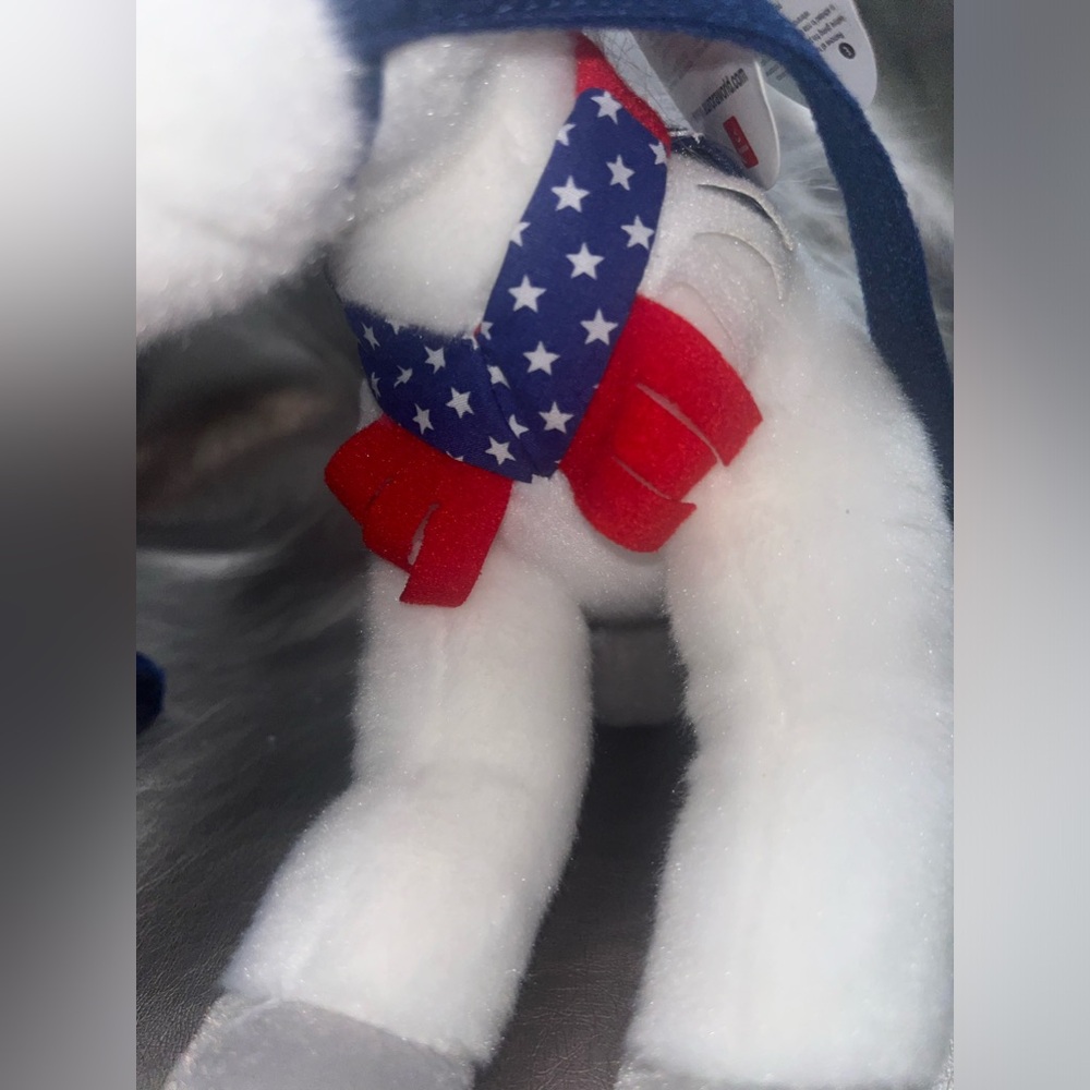 Lil Boot Barn- Boot Barn Exclusive-12” Americana White Horse-Never Used - Picture 7 of 7